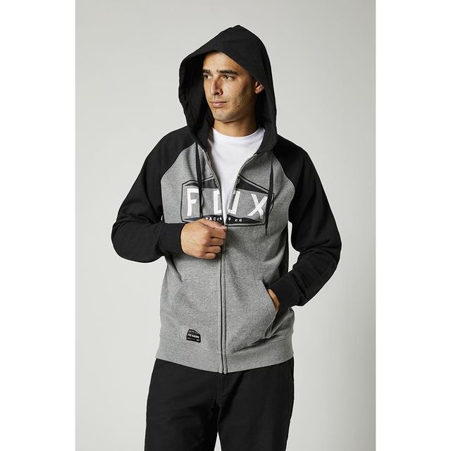 Fox Racing Emblem Zip Raglam Fleece huppari